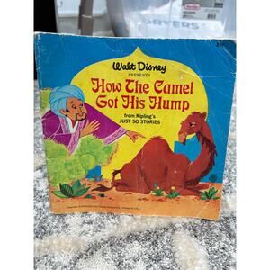 1968 vintage Walt Disney How the Camel Got His Hump children's book